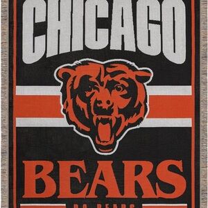 FOCO Chicago Bears Team Spirit Blanket 46x60